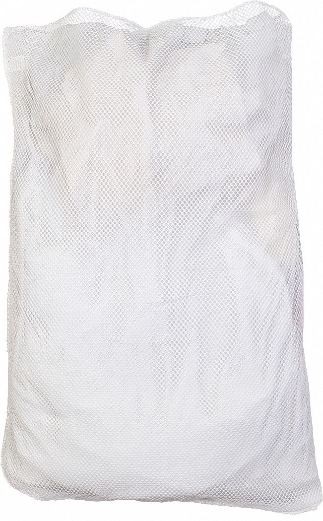 SAC LINGE MAILLE,BLANC,POLYESTER,PQ12