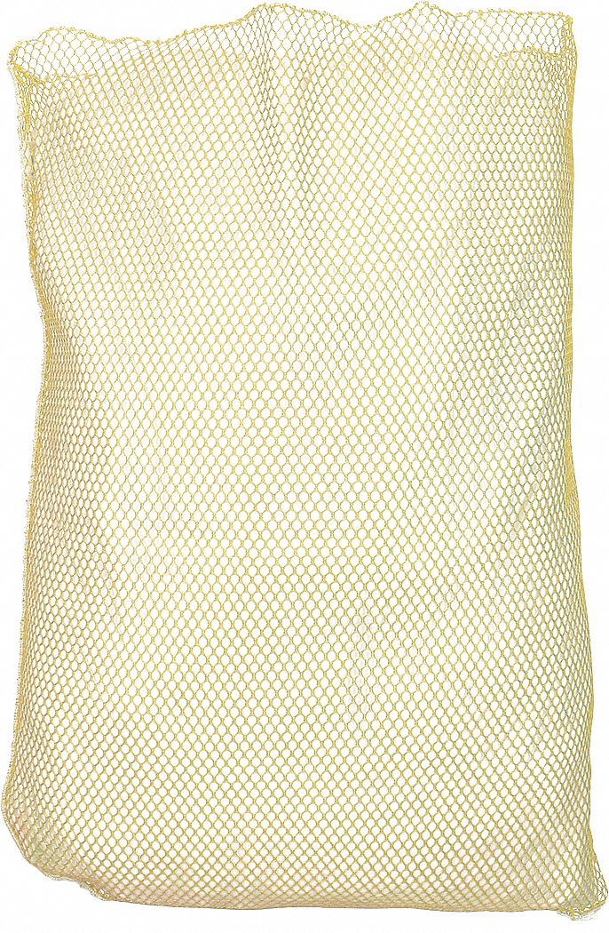 Laundry Bag: Yellow, 36 in Overall Lg, 24 in Overall Wd, 36 in Overall Ht, Polyester