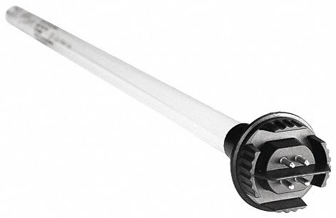 Ultraviolet Lamp: 22 W, 9 in Overall Lg