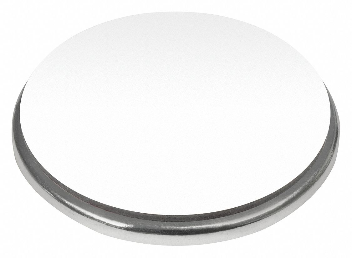 Rare Earth Magnet: Neodymium, 1 in Outside Dia, 0.062 in Thick, Disc Magnet, 42, Round