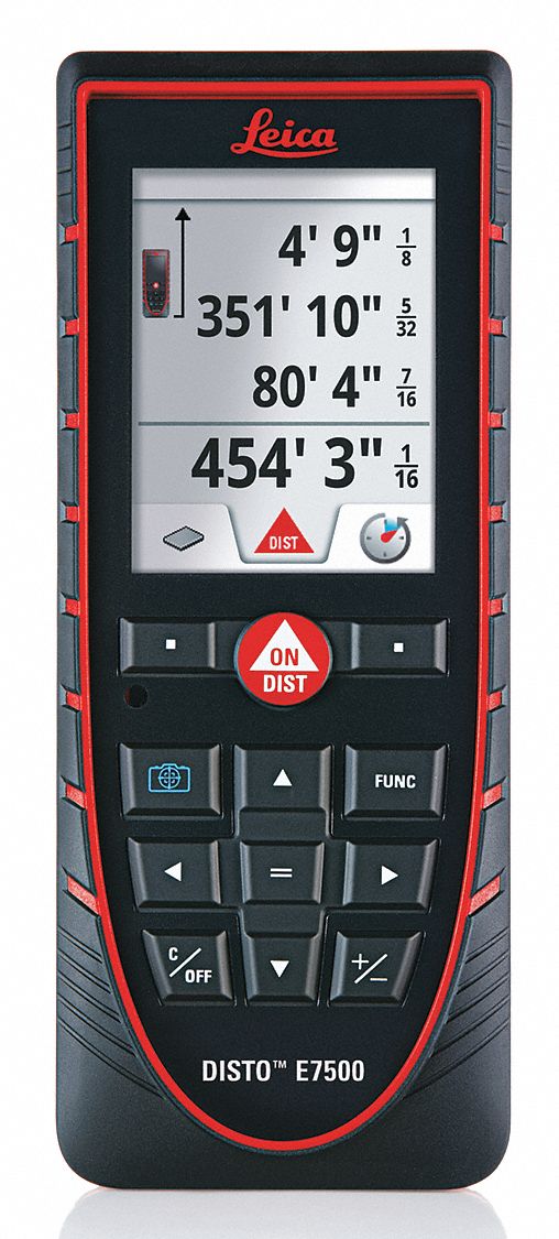 Laser Distance Meter, Indoor, Outdoor, Maximum Measuring Distance 500