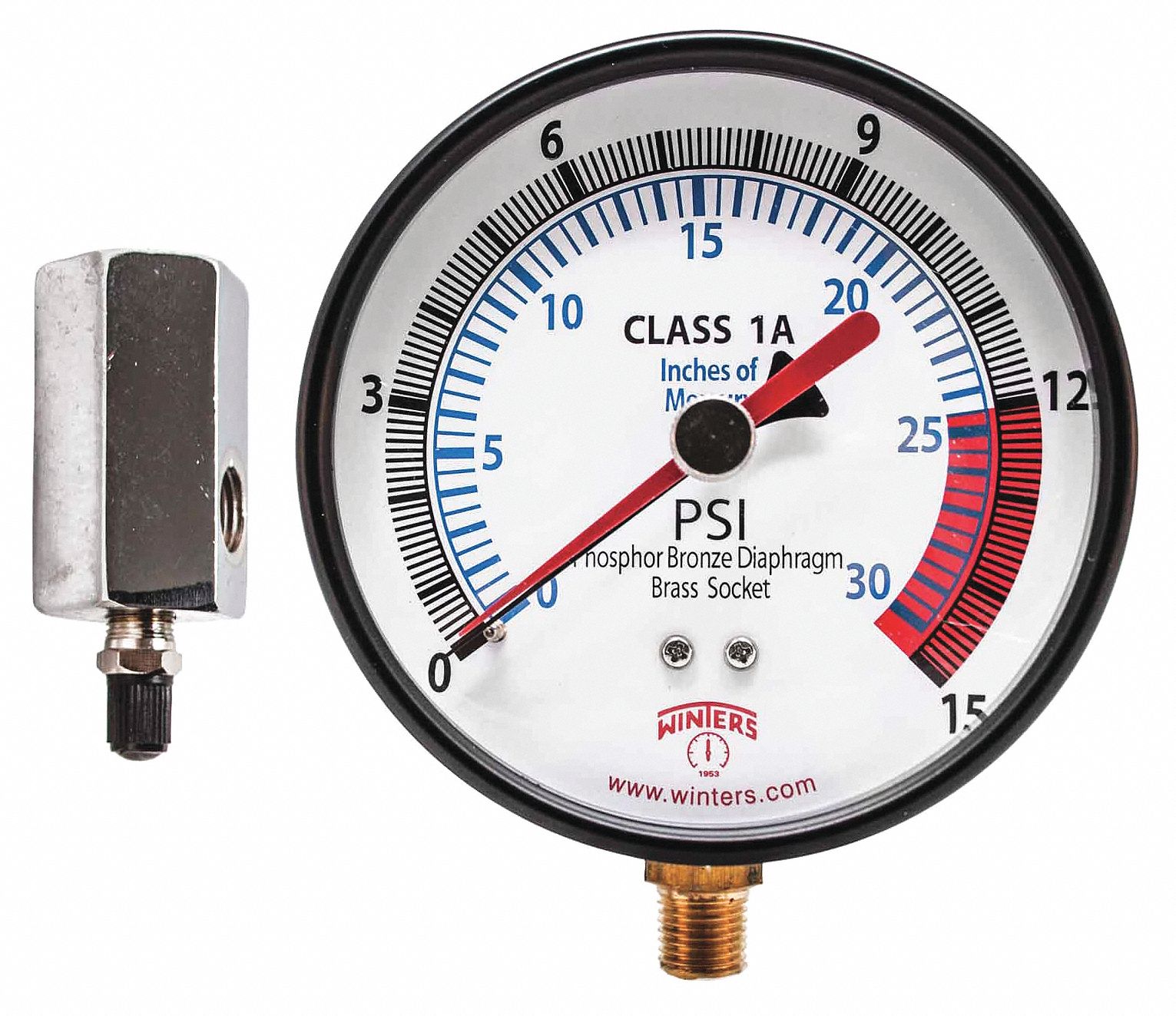 38VL19 - Low Pressure Test Kit 0 to 15 psi