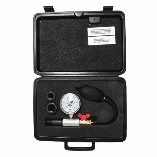 WINTERS, Gas Line Pressure Test Kit, Gas, Low Pressure Gas Test Kit ...