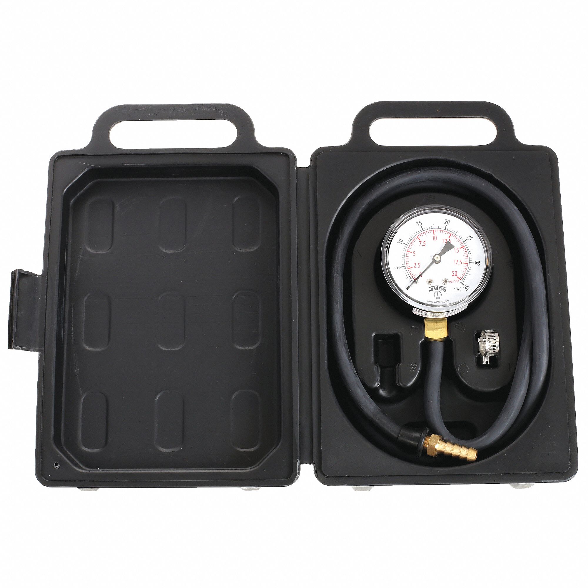 WINTERS, Gas Line Pressure Test Kit, Gas, Low Pressure Gas Test Kit
