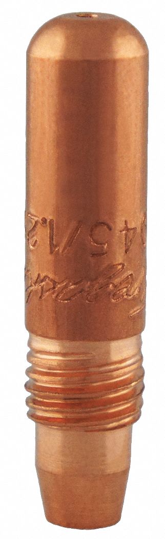 CONTACT TIP, TOUGH LOCK, 0.045 IN, TREGASKISS, MIG WELDING (GMAW), HEAVY DUTY