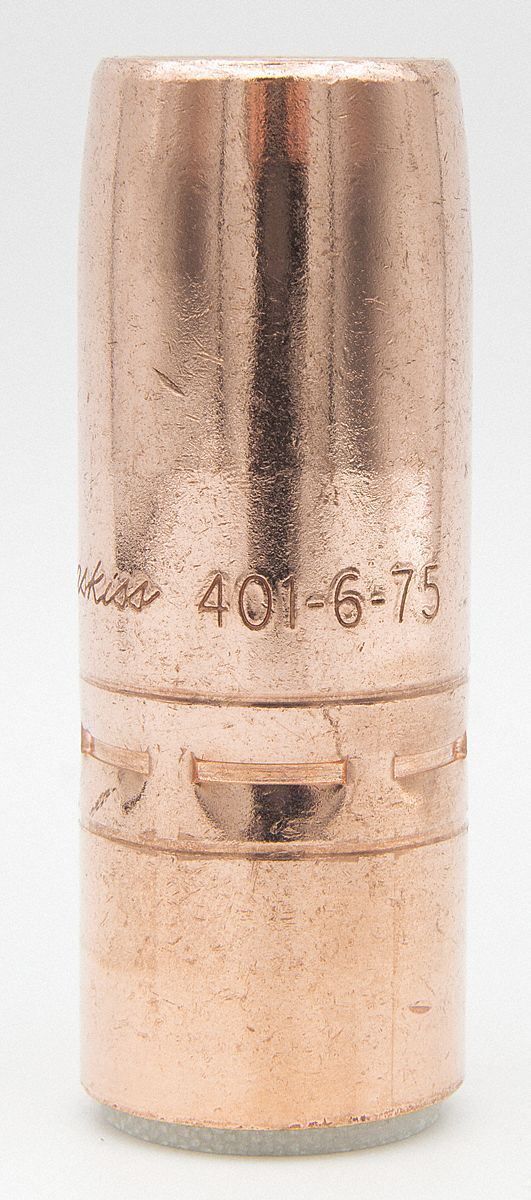 NOZZLE, TOUGH LOCK, ¾ IN, TAPERED, ⅛ IN RECESS, COPPER