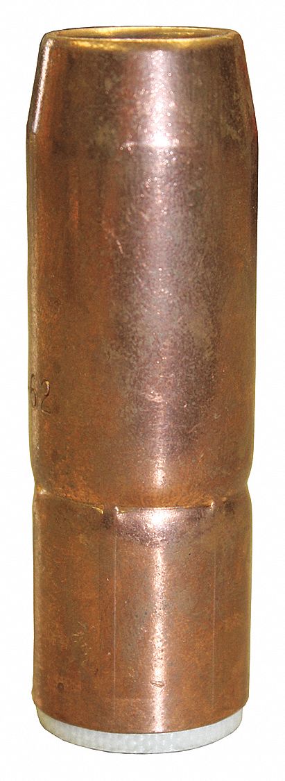 NOZZLE, TOUGH LOCK, ½ IN, TAPERED, ⅛ IN RECESS, COPPER