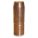 NOZZLE, TOUGH LOCK, ½ IN, TAPERED, ⅛ IN RECESS, COPPER