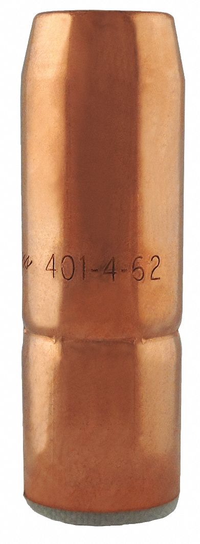 NOZZLE, TOUGH LOCK, ⅝ IN, TAPERED, ⅛ IN RECESS, COPPER, RECESSED (FIXED)