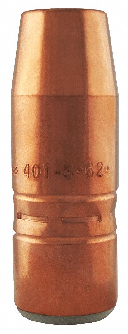 NOZZLE, TOUGH LOCK, ⅝ IN, TAPERED, ¼ IN RECESS, COPPER