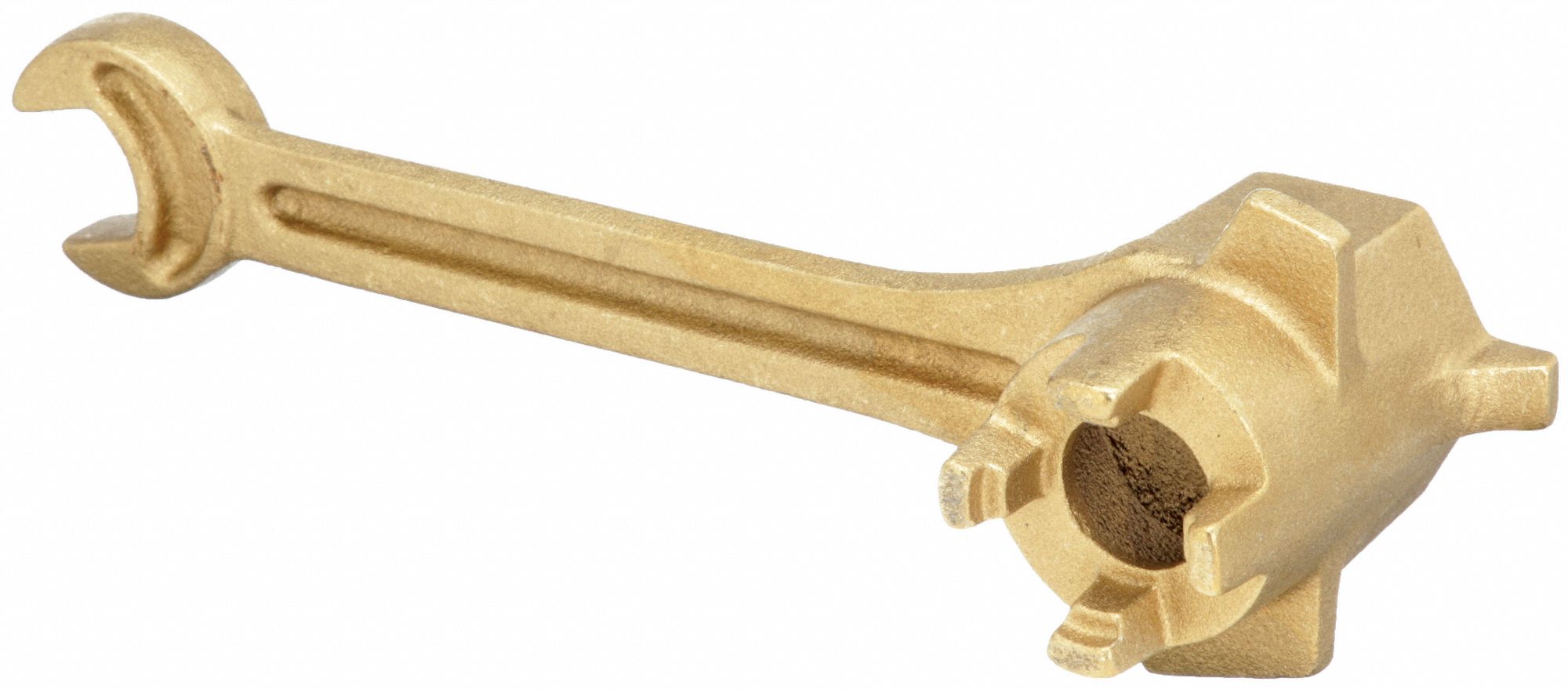 JUSTRITE DRUM BUNG WRENCH, BRASS ALLOY - Drum Bung and Plug