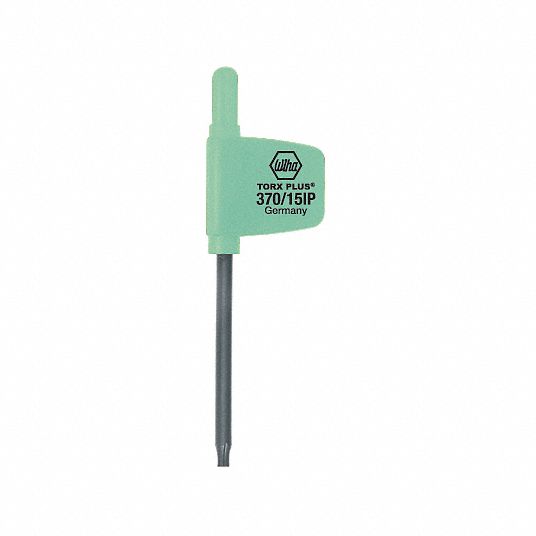 Torx Key, Tip Size IP7, Black Oxide - Grainger