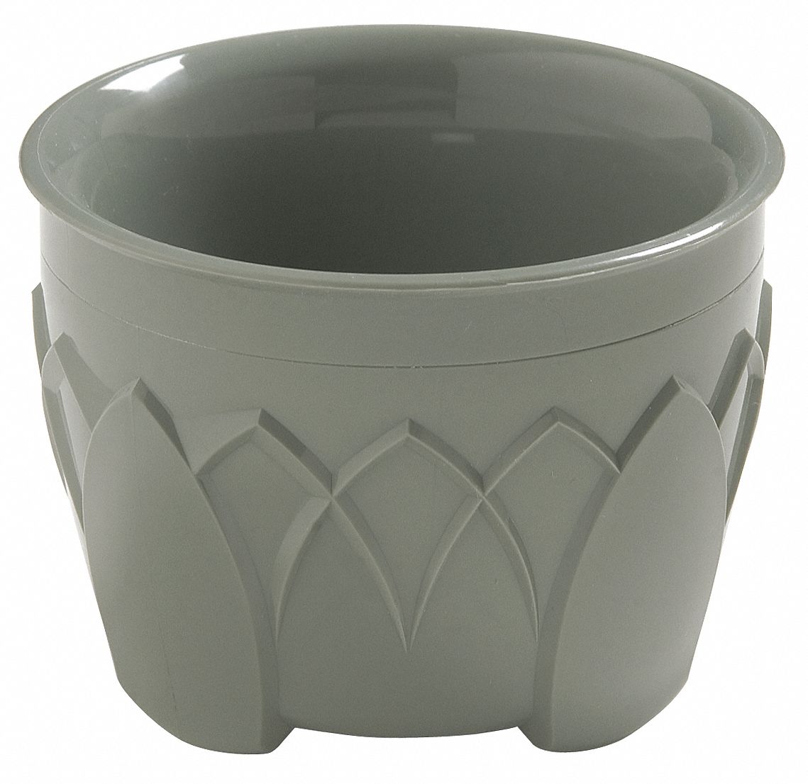 Small Bowl: Fenwick, Polypropylene, 5 oz Capacity, Sage, 3 1/2 in Dia, Green