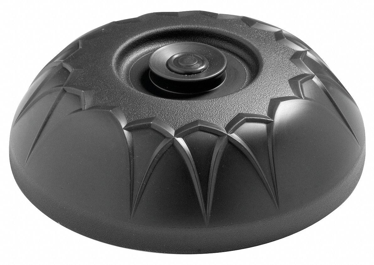 Insulated Dome: Fenwick, Onyx, 10 in Dia, Black