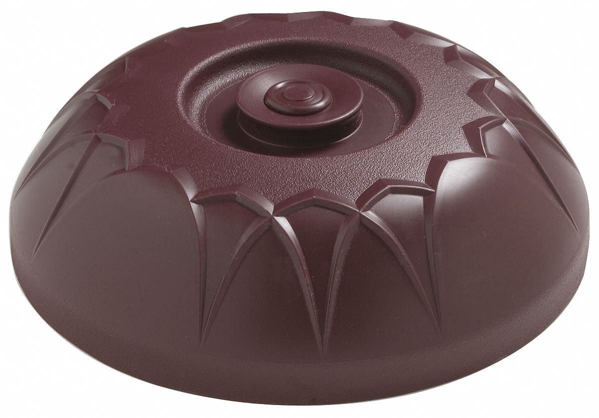 Insulated Dome: Fenwick, Cranberry, 10 in Dia, Red