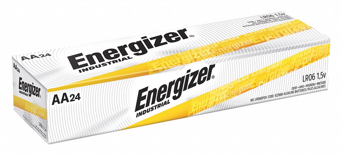 AA, Everyday, Battery 38W365EN91 Grainger