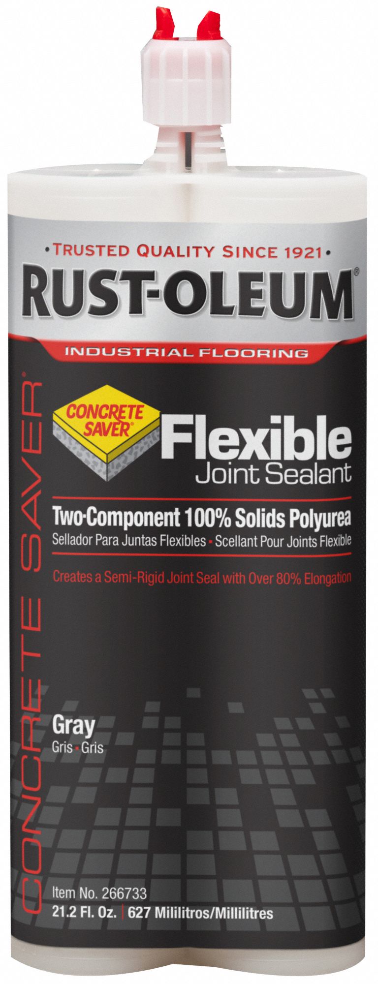 JOINT SEALANT, CONCRETE SAVER, GREY, POLYUREA, 22 OZ, CARTRIDGE, FLEXIBLE