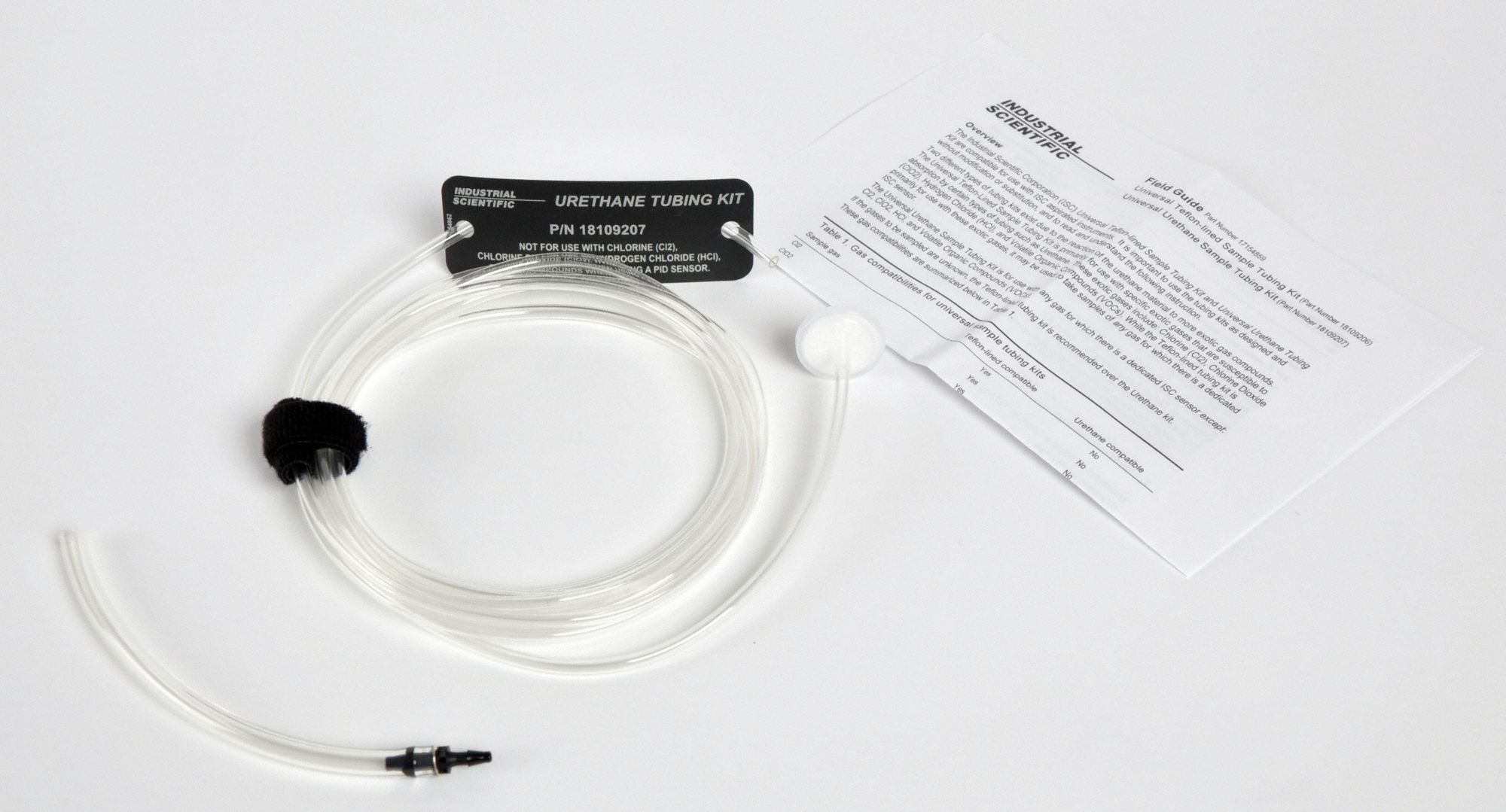 INDUSTRIAL SCIENTIFIC Sampling Tubing Kit, For Use With Mfr. No. MX6 iBrid, Ventis MX4, 30 ft