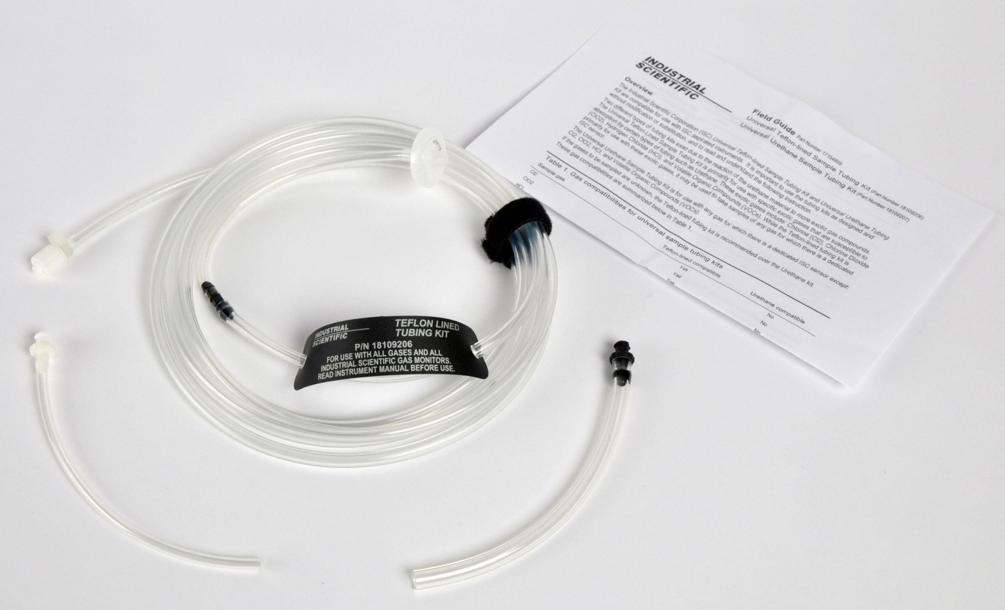 INDUSTRIAL SCIENTIFIC Sampling Tubing Kit, For Use With Mfr. No. MX6 ...
