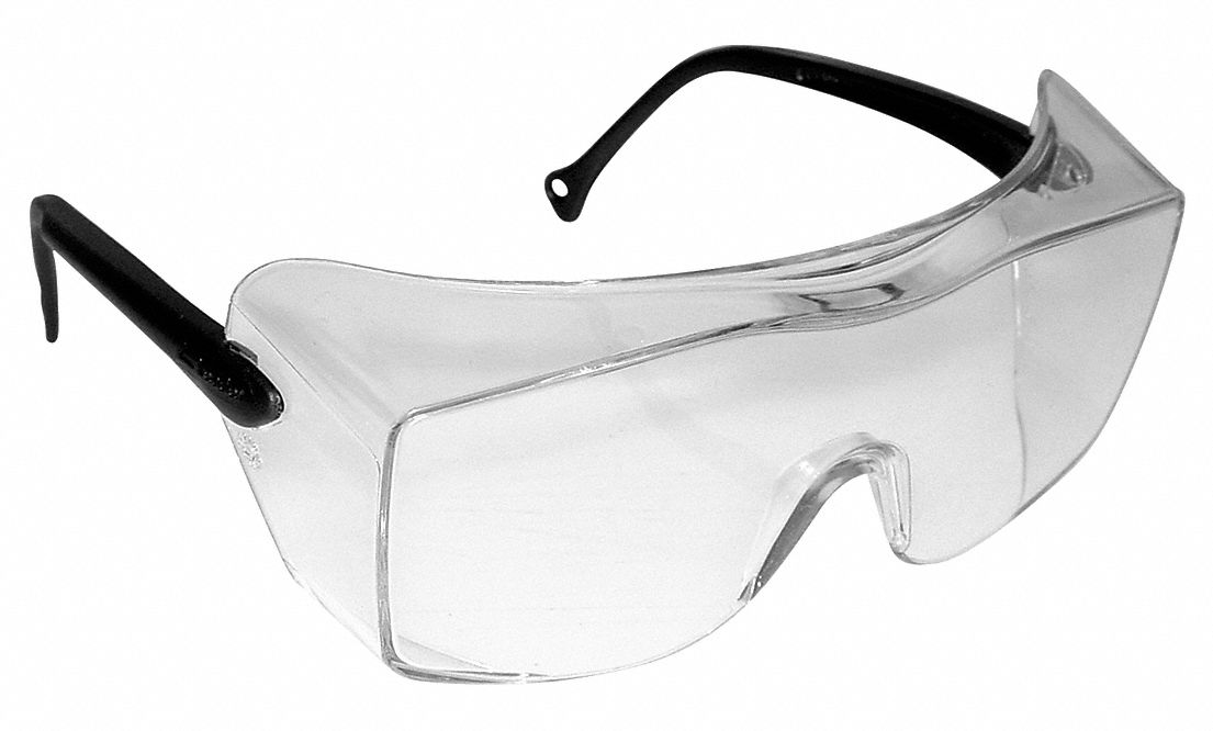 Safety Glasses,Clear,Uncoated,PR
