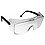 Safety Glasses,Clear,Uncoated,PR