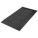 INTERLOCKING ANTIFATIGUE MAT, DIAMOND PLATE, 30 INX5 FT, 1 IN THICK, BLK, VINYL, BEVELED