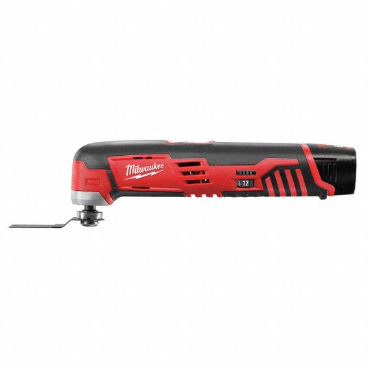 MILWAUKEE Cordless, Oscillating Tool Kit, 3.2 ° Oscillation Angle, 12V DC 38W628242621