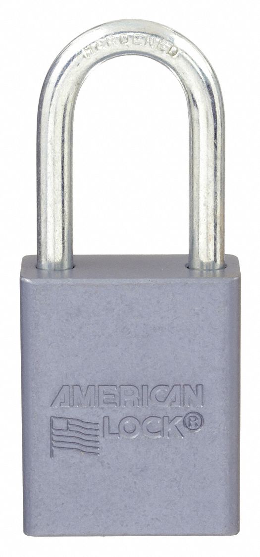 AMERICAN LOCK, Keyed Alike, Aluminum, Lockout Padlock 38W787A31KA