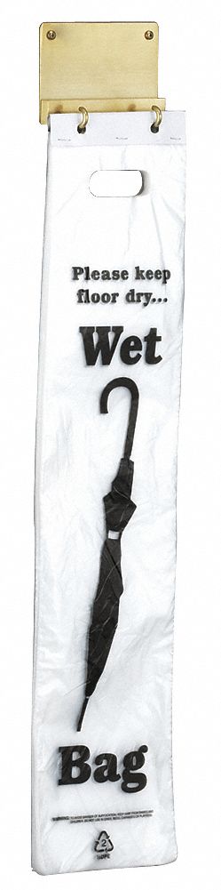 38W833 - Wet Umbrella Bag Holder Brass