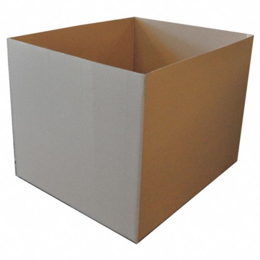 GRAINGER APPROVED Shipping Box, Gaylord, Double Wall, 48 ECT 53DK15