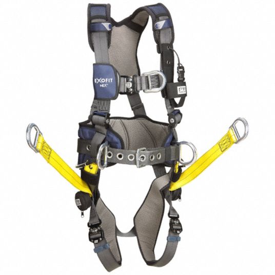 3M DBI-SALA, Quick-Connect / Quick-Connect, M, Full Body Harness ...