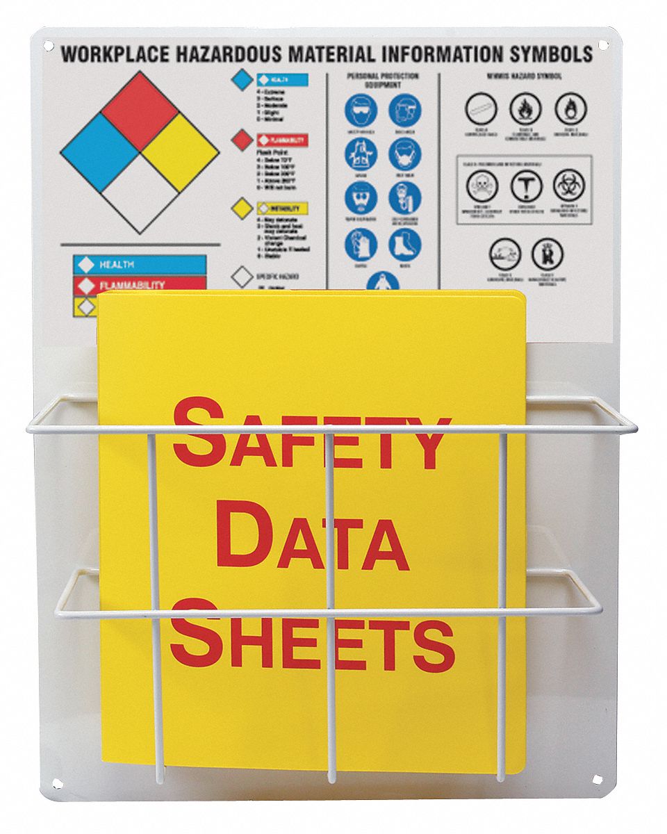 ACCUFORM RTK/WHMIS/SDS Centre Board Kit, English, Includes Board ...