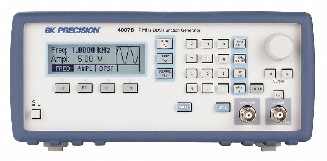 B&K PRECISION Function Generator, 7MHz 38W9974007B Grainger