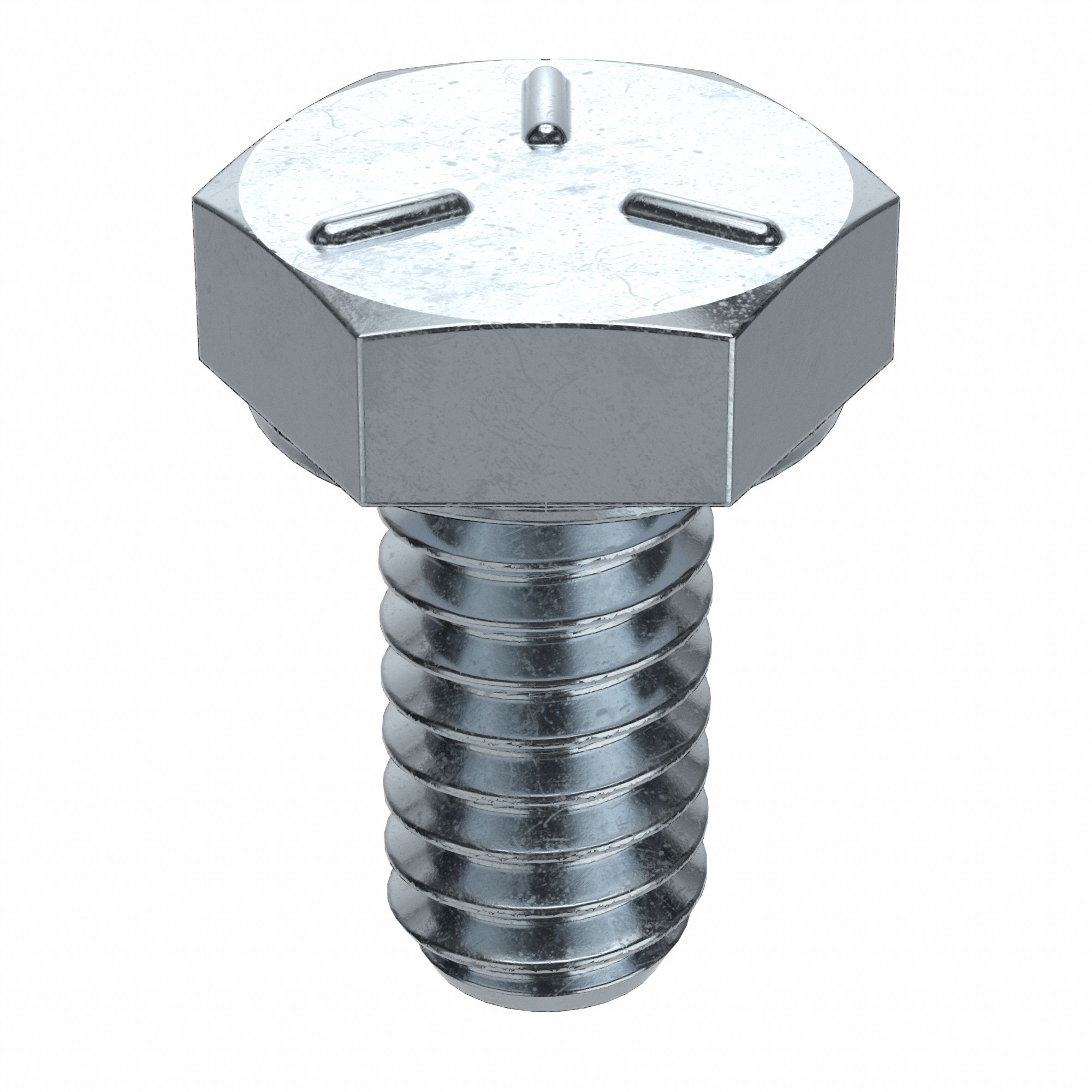 HEX HEAD CAP SCREW, STEEL, GRADE 5, ZINC PLATED, 5/16