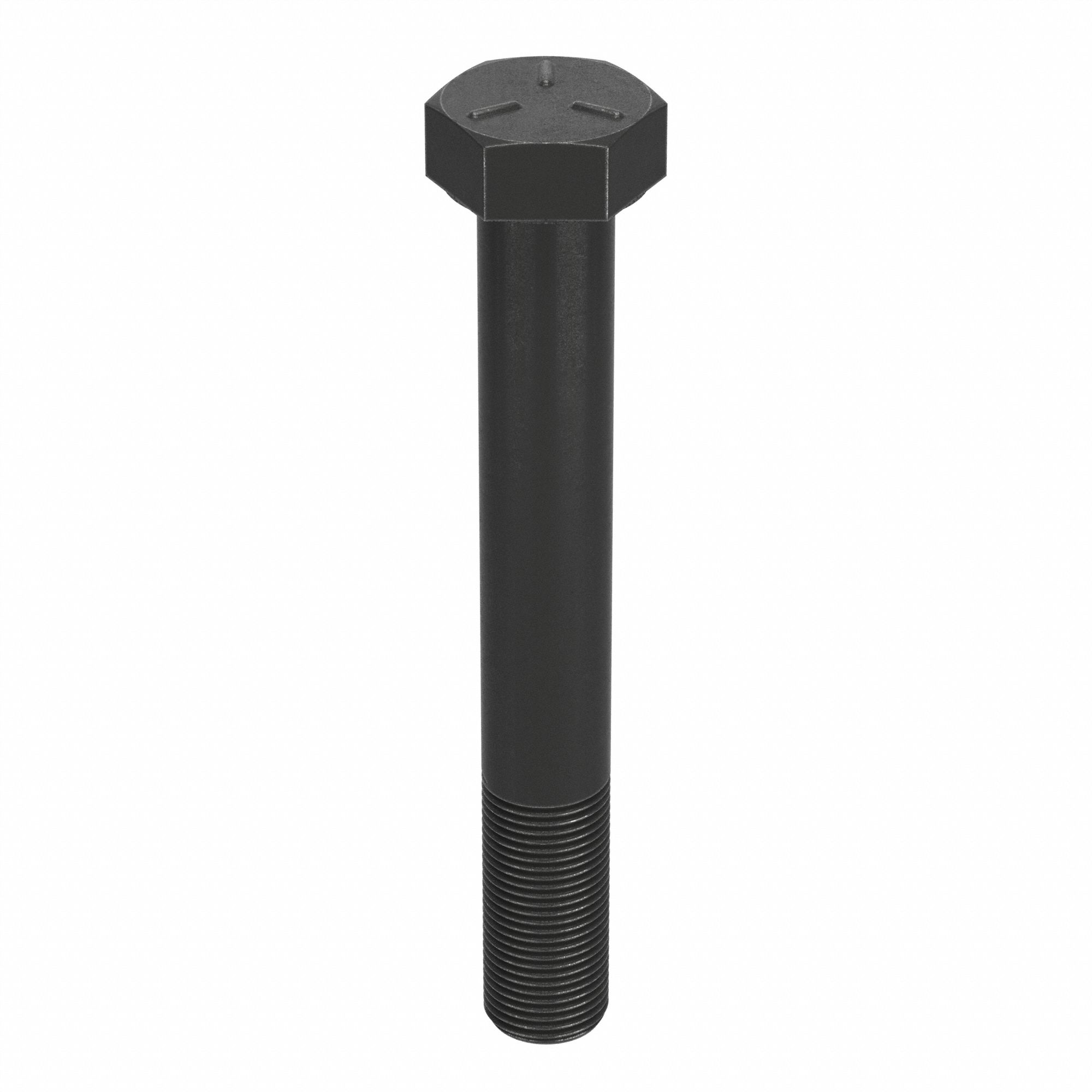 Hex Head Cap Screw: Steel, Grade 5, Black Oxide, 3/4"-16, Fine, 5 1/2 in lg, Made in USA*, 5 PK