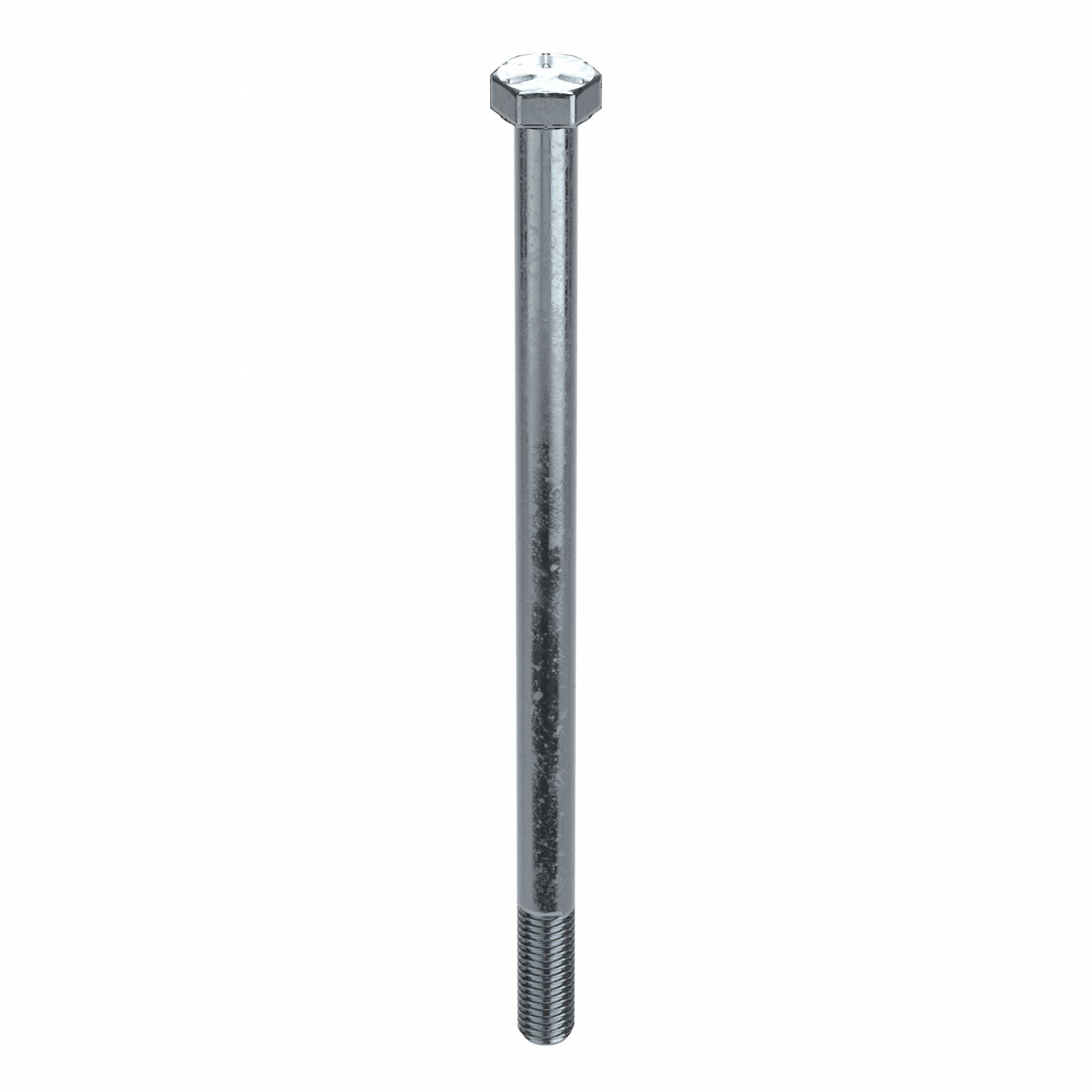 Hex Head Cap Screw: Steel, Grade 5, Zinc Plated, 3/4"-10, Coarse, 10 in lg, Globally Sourced, Inch