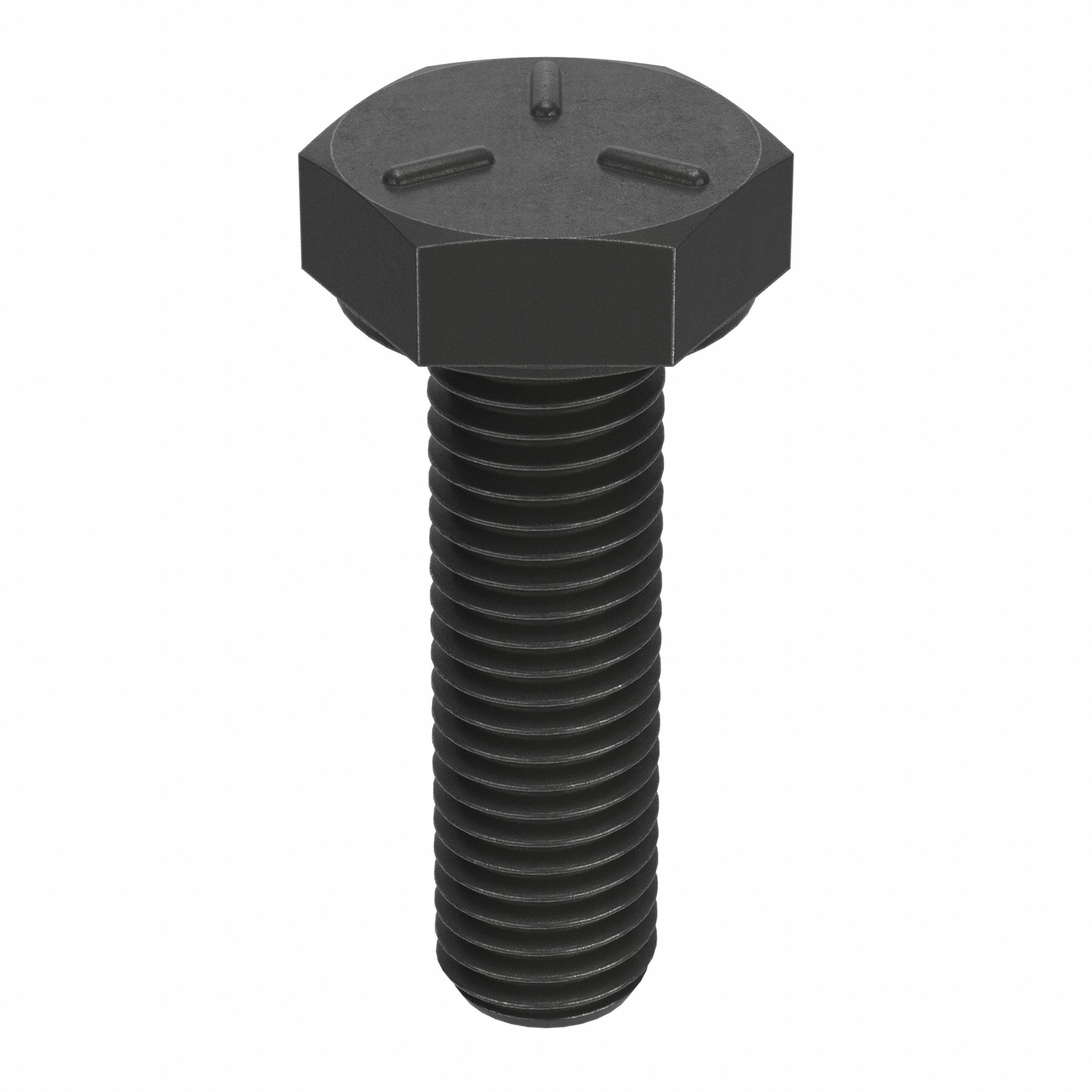 VIS TÊTE HEXAGONALE,ACIER,GRADE 5,OXYDE NOIR,5/16