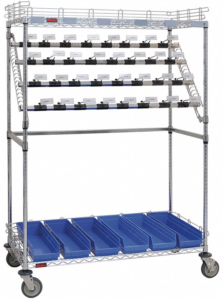 38X065 - Catheter Storage Cart 60x68 2 Shelves