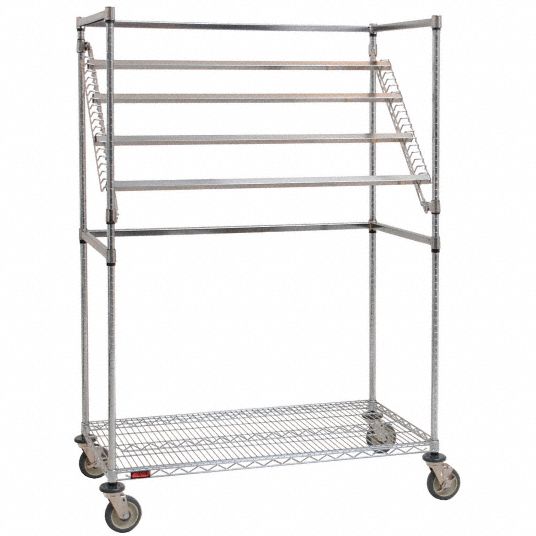 EAGLE GROUP Specialized Medical Supply Cart Steel, (2) Swivel/(2