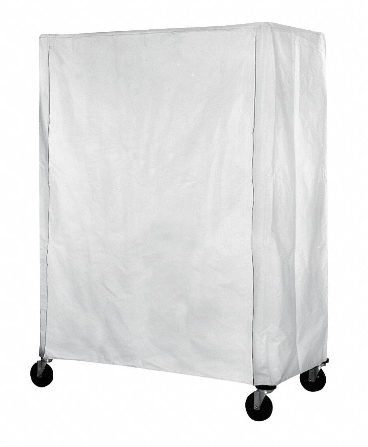 38X087 - Cart Cover 24x24x54 White Nylon