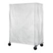 Hook-&-Loop Machine-Washable Polyester Covers for Wire Shelf & Utility Carts