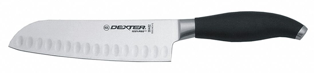 DEXTER RUSSELL Double Edge 11 1 2 In Overall Lg Santoku Knife   38X896 AS01