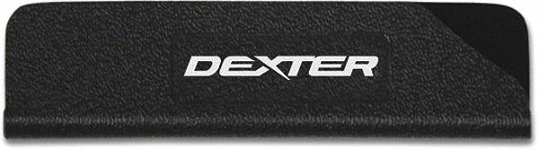 Knife Guard: 1 pcs, 4 in Overall Lg, 1 in Overall Wd, Black, Plastic