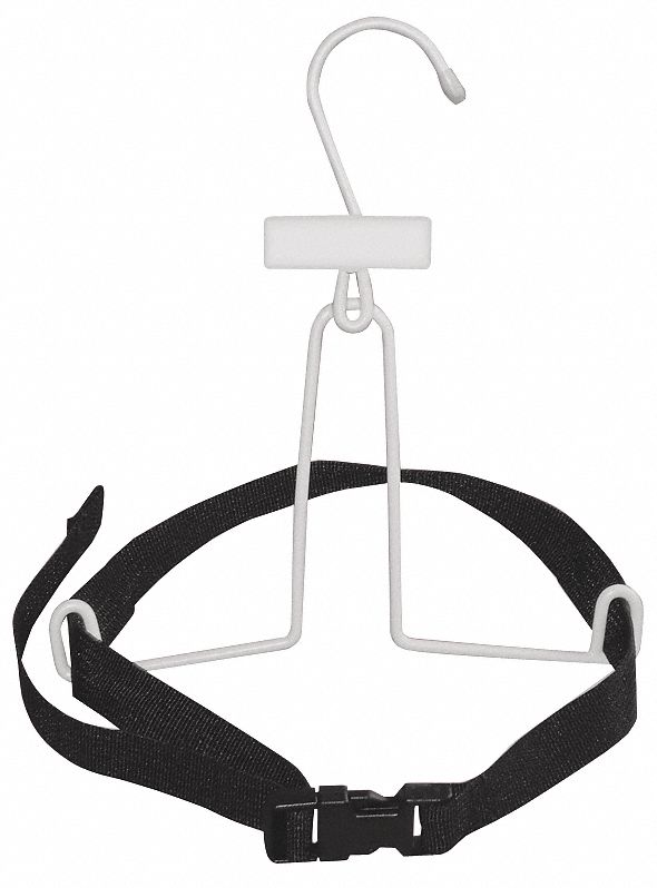 ROLL UP TABLE SKIRTING/CLOTH HANGERS, STEEL/VINYL COATED, 7 IN OVERALL W, 5 PK