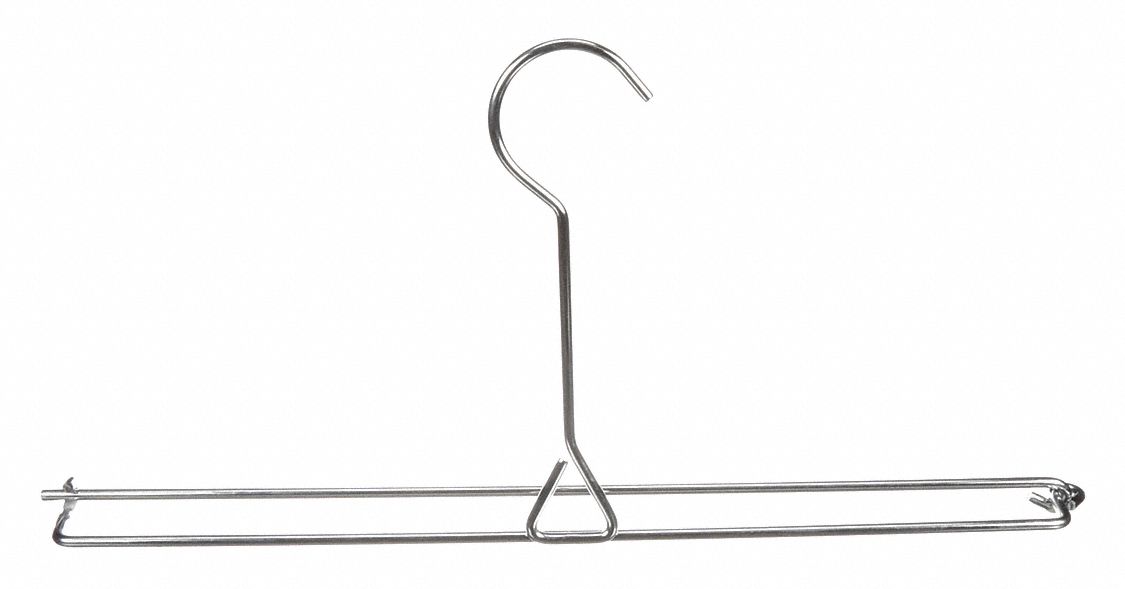 ChromePlated Steel, 16 in Overall Wd, Pinch Table Skirting/Cloth