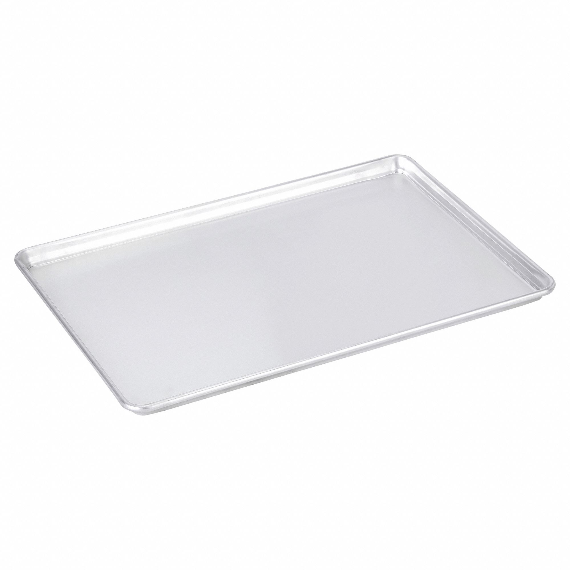 Sheet Pan: Sheet Pan Pan, Full Sheet Pan Size, Aluminum, Uncoated, Solid, Gray
