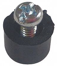 Rubber Foot: Rubber Foot, MH5ZZ51704G, Bag Sealers, 4 PK