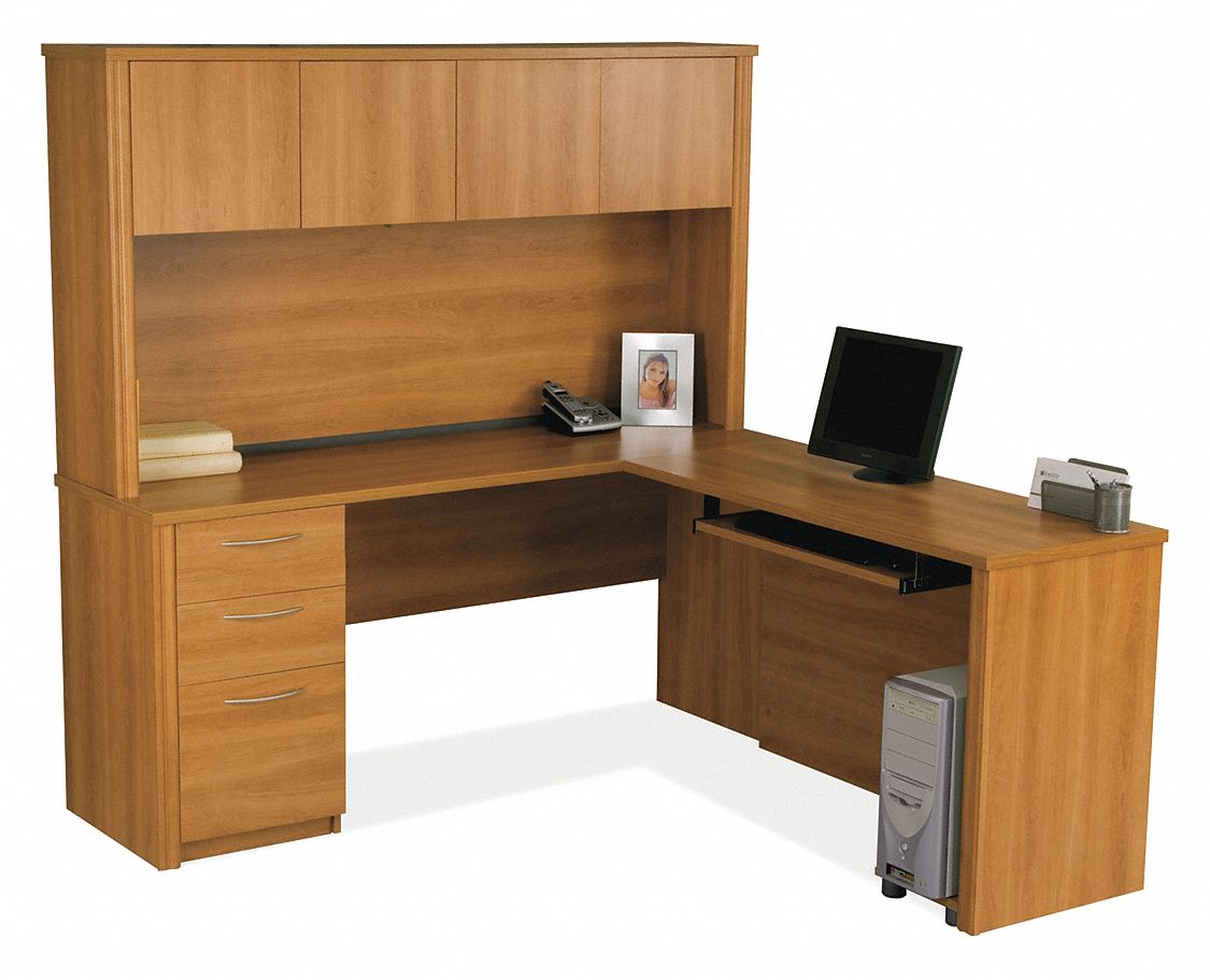 Bestar 66 X 70 X 66 13 16 Embassy Series L Shape Workstation