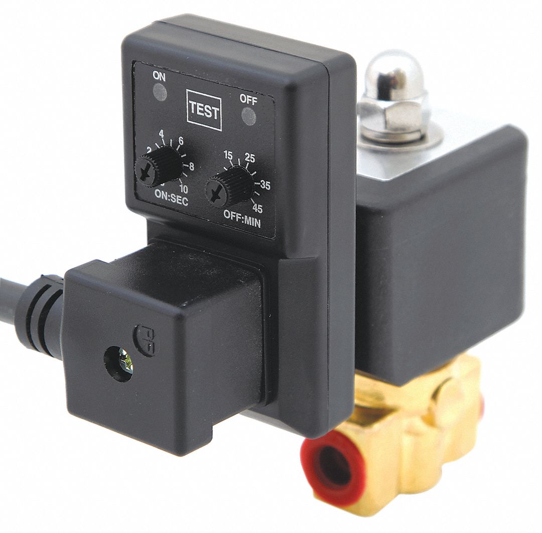 38XT33 - Auto Drain Valve 115V 0.5 gpm