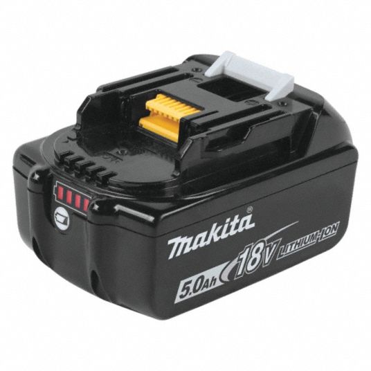 Battery: Makita, 18V LXT, Li-ion, 1 Batteries Included, 5 Ah, LXT, (1)  Battery